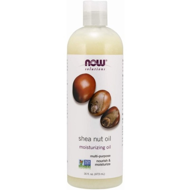 Now Foods Pure Shea Nut Oil Moisturizing Oil 16 Fluid Ounces (473ml)