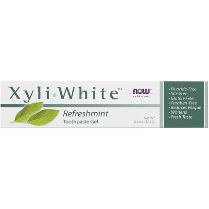 Now Foods XyliWhite RefreshMint Toothpaste Gel 181g