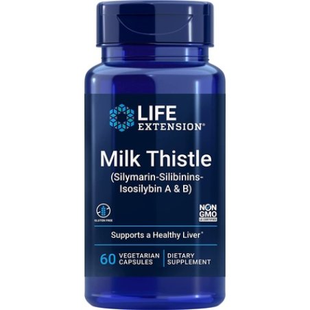Life Extension Advanced Milk Thistle Promotes Healthy Liver Function 60 Softgels