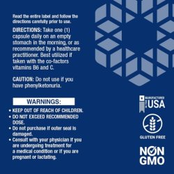 Life Extension D L-Phenylalanine 500mg Mood and Memory Support 100 Vegetarian Capsules