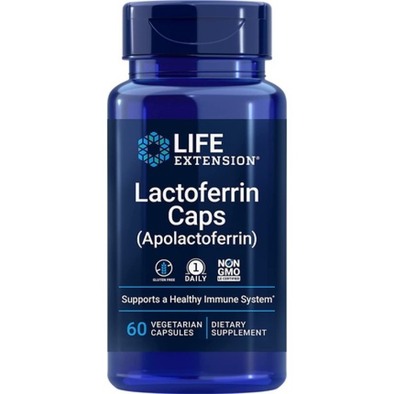 Life Extension Lactoferrin 300mg 60 Capsules