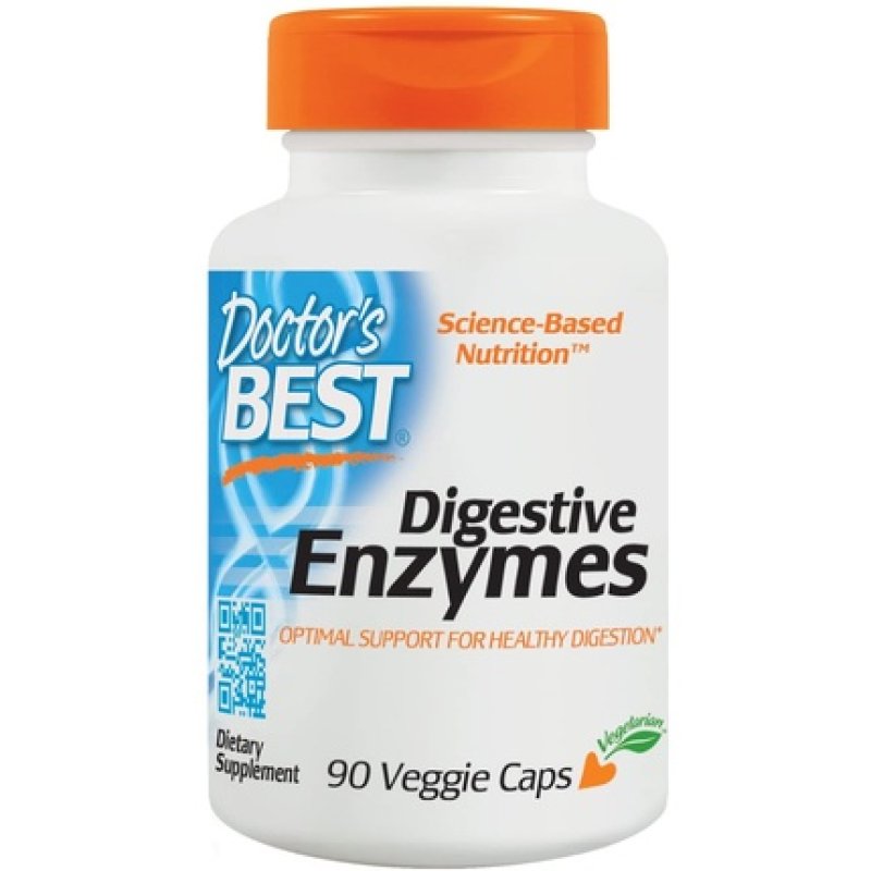 Doctor's Best Digestive Enzymes 90 Veg Capsules