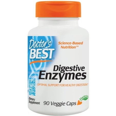 Doctor's Best Digestive Enzymes 90 Veg Capsules