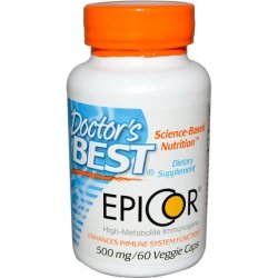 Doctor's Best Epicor Vegetarian Capsules 60 Count 500mg