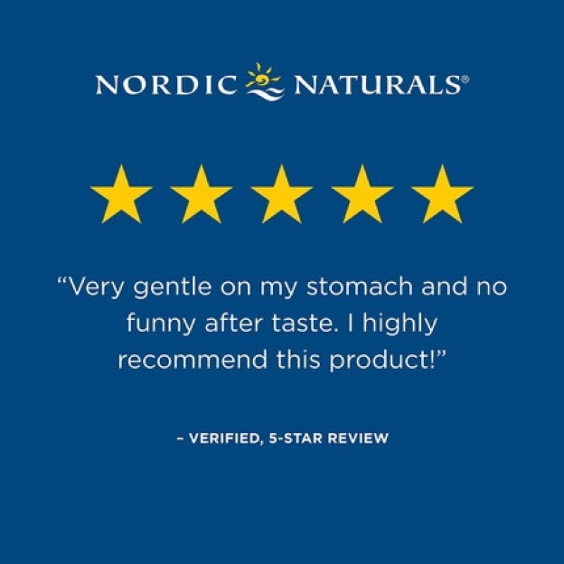 Nordic Naturals Omega-3 in Fish Gelatin Lemon Flavor 690mg 60 Fish Gels - Non-GMO