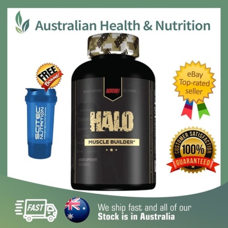 Redcon1 Halo 60 Capsules Free Same Day Shipping & Shaker