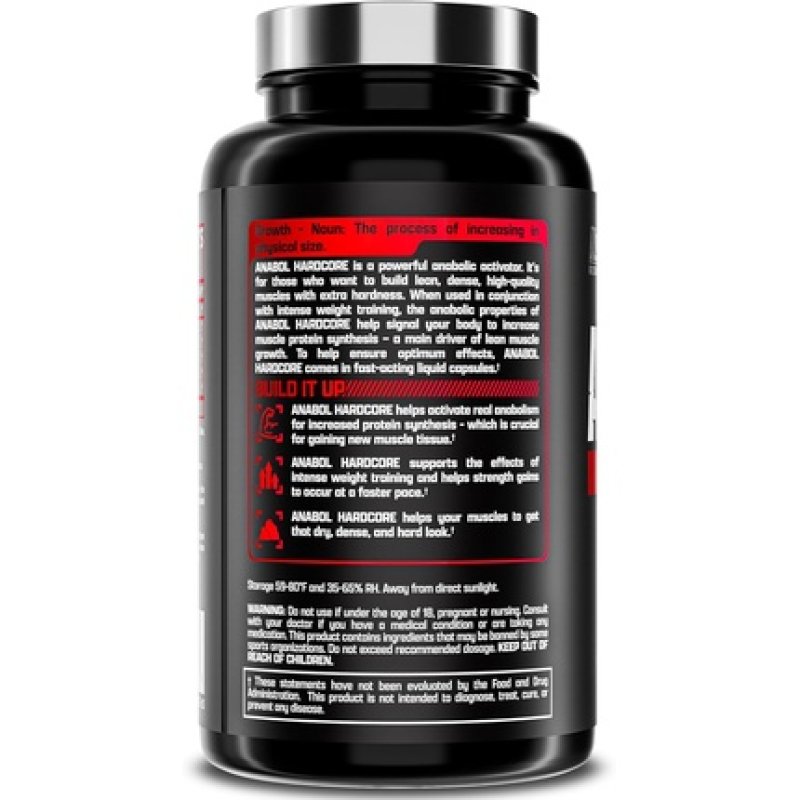 Nutrex Research Anabol Hardcore Anabolic Activator Muscle Builder and Hardening