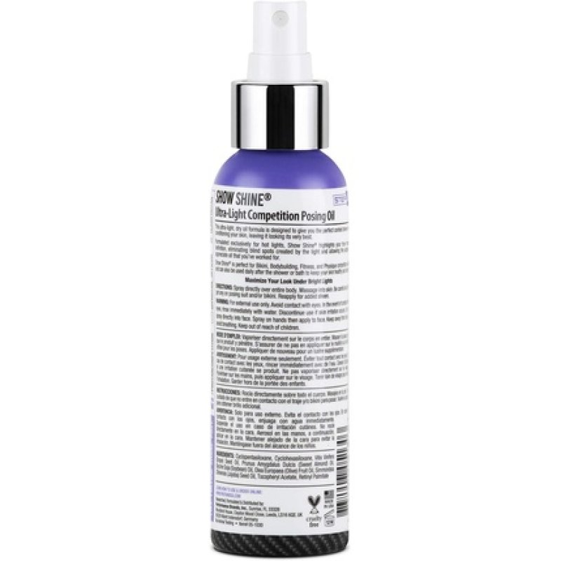 Pro Tan Muscle Up Show Shine Supplements 4 Oz