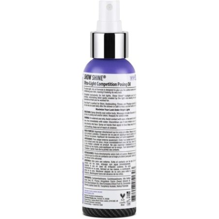 Pro Tan Muscle Up Show Shine Supplements 4 Oz