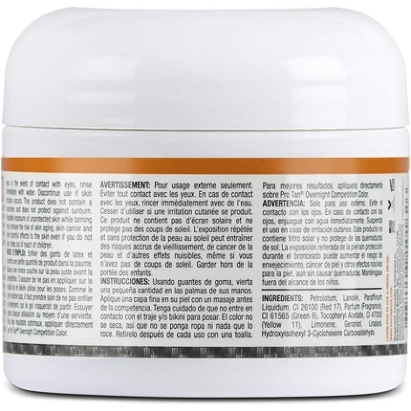 Pro Tan Quick Bronze Top Coat Sheen Dark Brown Posing Gel Instant Color