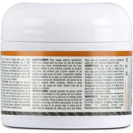 Pro Tan Quick Bronze Top Coat Sheen Dark Brown Posing Gel Instant Color