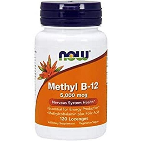 5000mcg Methyl B-12 for Nervous System Health 120 Lozenges