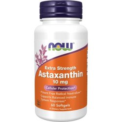 Now Foods Astaxanthin 10mg Softgels 60 Count