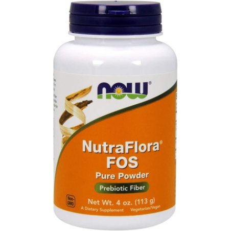 Now Foods Nutra Flora FOS 4oz 113g