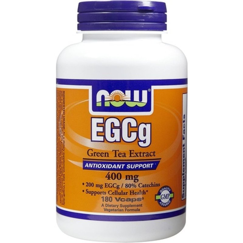 NOW Foods EGCg Green Tea Extract 400mg 180 Vcaps