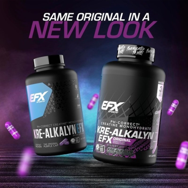 Efx All American Kre Alkalyn 240 Capsules