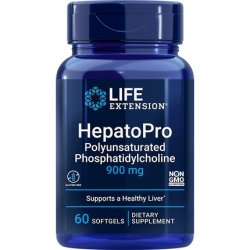 Life Extension HepatoPro Multiple Unsaturated Phosphatidylcholine 900mg 60 Capsules