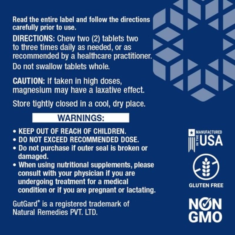 Life Extension Esophacool Chewable Tablets 60 Count