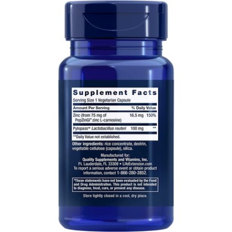 Life Extension Gastro-Ease 60 vCapsules