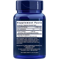 Life Extension Florassist Prebiotic Chewable Natural Strawberry Flavor 60 Tablets