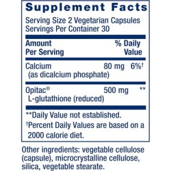 Life Extension Glutathione 500mg Antioxidant Capsules