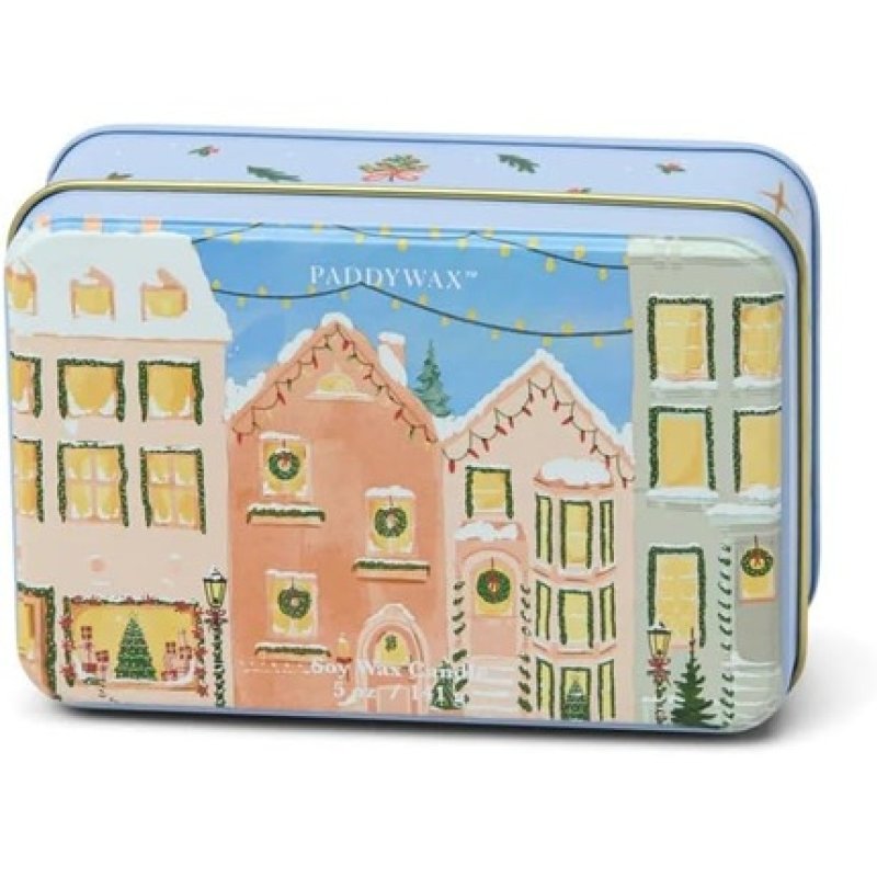 Paddywax Christmas Tin Candle Gingerbread