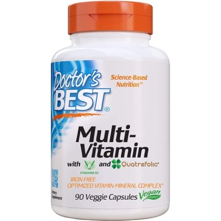 Doctor's Best Multi-Vitamin Fully Optimized for Absorption 90 Veggie Caps