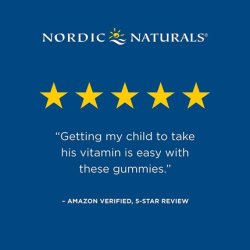 Nordic Naturals Nordic Berries Multivitamin Treats 120 Gummy Berries