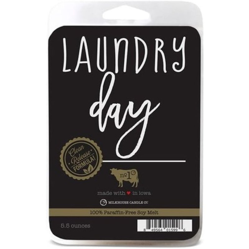 Milkhouse Candle Company Laundry Day Creamery Collection Soy Wax Fragrance