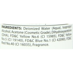 Pro Tan Overnight Competition Color Original Suntan Brown Bronzing Formula with Foam Pad 250ml