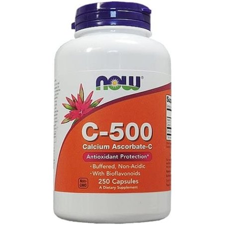 Now Foods C-500 Calcium AscorbateC 250 Capsules 255g