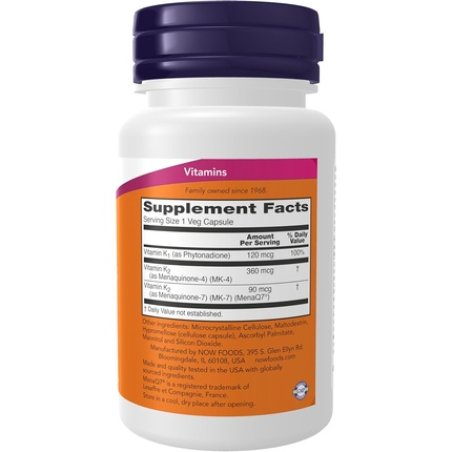 Supplements MK7 Plus with K1 & MK4 Supports Bone Health 90 Veg Capsules