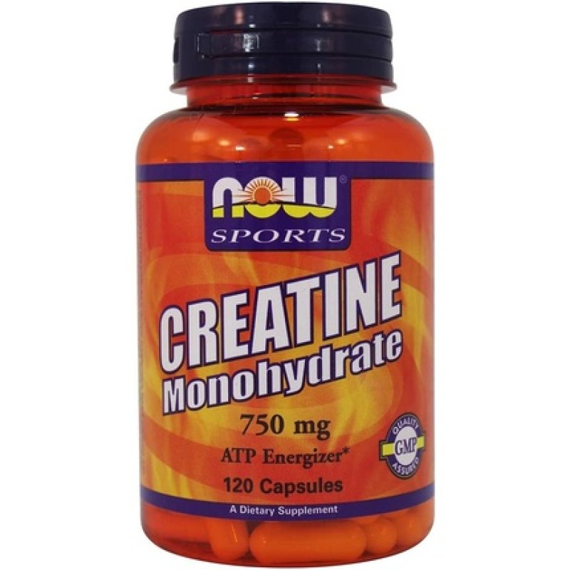 Now Foods Creatine Monohydrate 750mg 120 Capsules