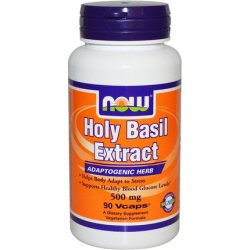 Holy Basil Extract 500mg 90 VegiCaps - Pack of 2