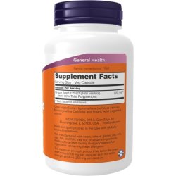 Now Foods Grape Seed Extract Maximum Strength 500mg - 90 Veg Capsules