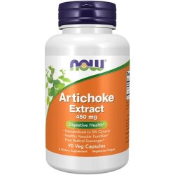 Now Foods Artichoke Extract 450mg Veg Capsules 90 Count