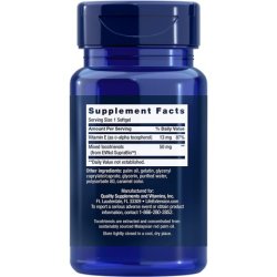 Life Extension Super Absorbable Tocotrienole Softgels 60 Count