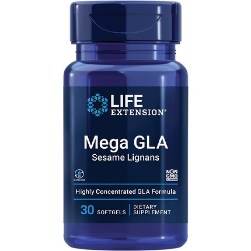 Life Extension Mega GLA with Sesame Lignans 30 Softgels