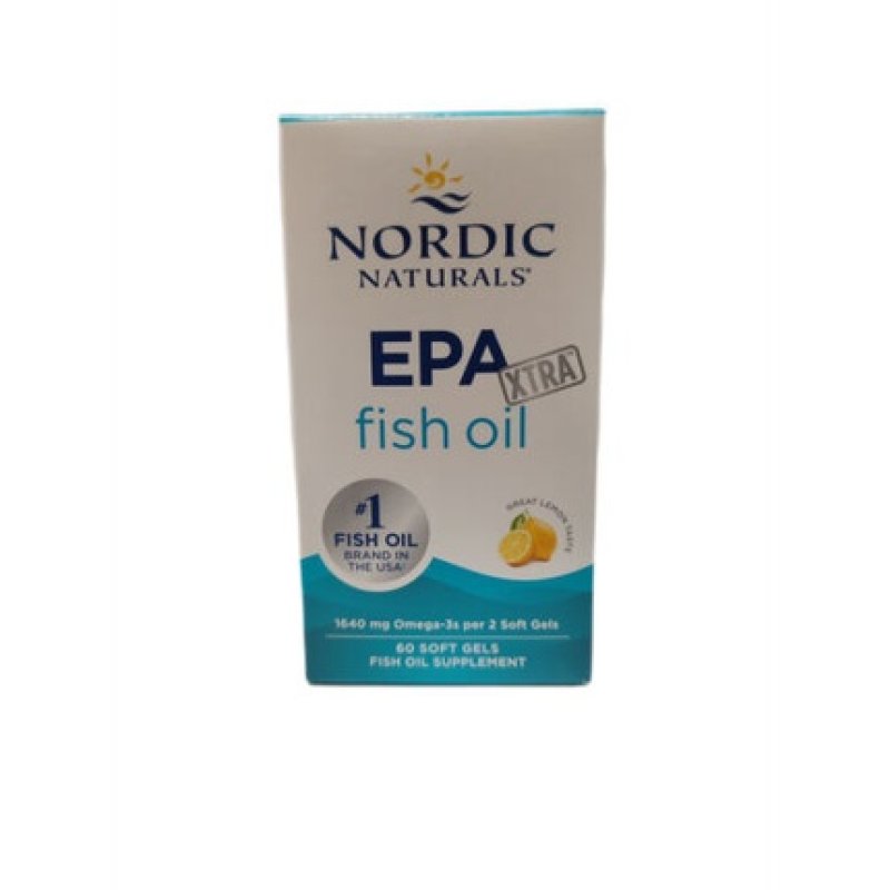 Nordic Naturals EPA Xtra 1640mg Lemon - 60 Softgels