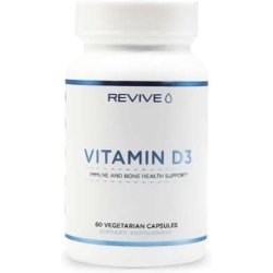 Revive MD Vitamin D3 Immune and Bone Health Support 60 Vegetarian Capsules