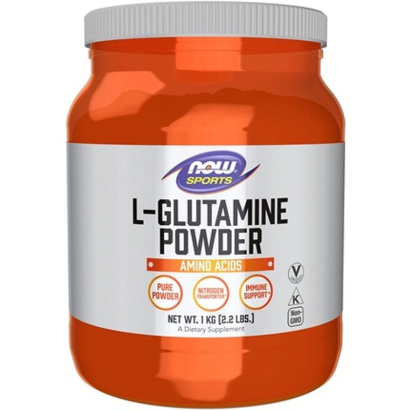 NOW Sports Nutrition L-Glutamine Pure Powder Amino Acid 35.3-Ounce