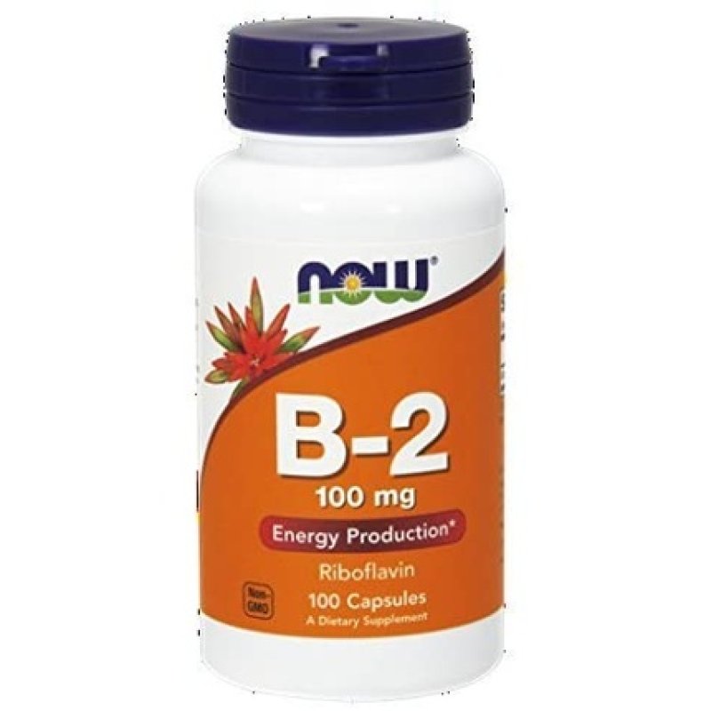 Now Foods B-2 100mg 300 Capsules