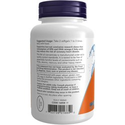 Now Foods Omega-3 Mini Softgels 180 EPA/120 DHA 180 Softgels