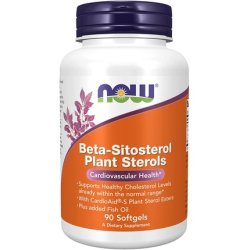 Now Foods Beta-Sitosterol Plant Sterols 90 Softgels