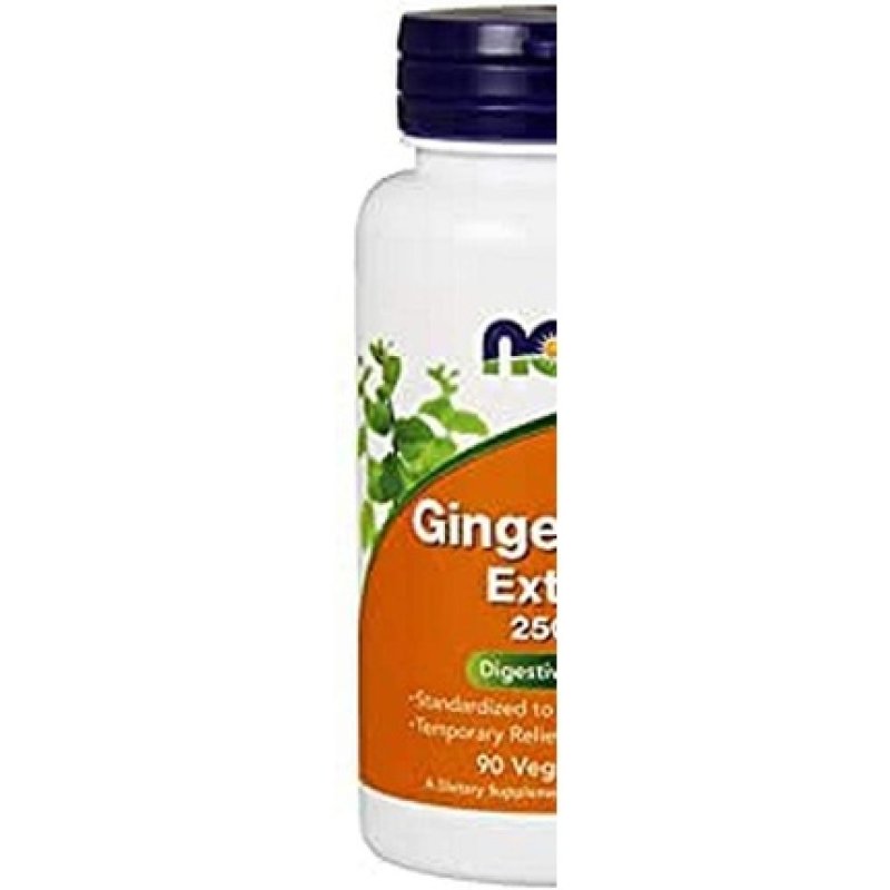 Now Foods Ginger Root Extract 90 Vcapsules 250mg
