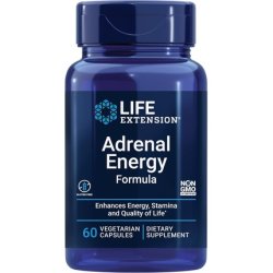 Life Extension Adrenal Energy Formula to Help Inhibit the Effects of Stress