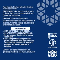 Life Extension Extend-Release Magnesium for Heart Cardiovascular and Bone Health Mood Support Supplement 60 Vegetarian