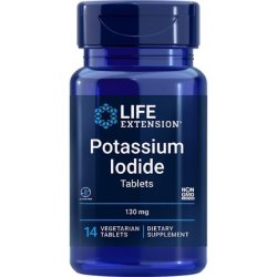 Life Extension Potassium Iodide 130mg 14 Tablets