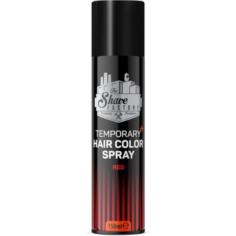 The Shave Factory Temporary Hair Color Spray - Easy and Instant Colorful Hair
