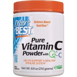 Doctor's Best Vitamin C Powder with Quali-C 250g 8.8 Ounce